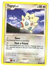 Pokemon TCG Togepi 88/106 Common Great Encounters MP/HP
