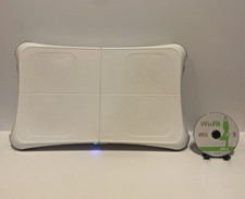 Nintendo Wii Fit Balance Board With Wii Fit Video Game