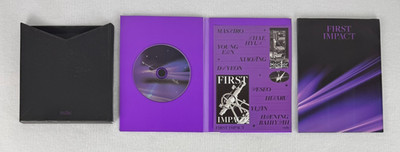 Kep1er First Impact CD Album Purple Version w Sleeve Photobook