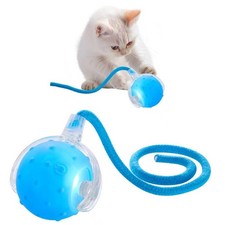 ZUAMEGUPetToy, Interactive Cat  Dog Ball Toy with Bird Sounds, Rechargeable ...