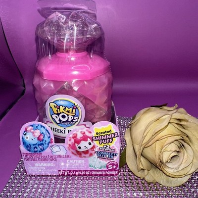 Pikmi Pops Cheeki Puffs - Shimmer Puff + 2 Surprises Blind Pack - Assorted