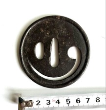 Era Tomoe pattern transparent tsuba 7