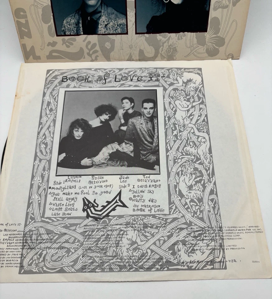 Book Of Love – Book Of Love (self-titled) LP Vinyl 1986 Sire Records VG+ - Image 4 of 4