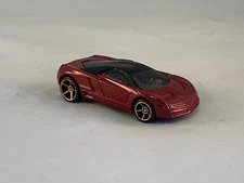 Hot Wheels Cadillac Cien 2006 Faster Than Ever Dark Red FTEs