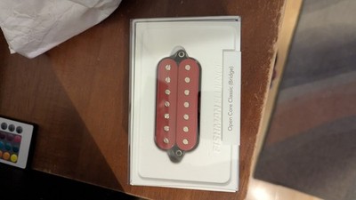 Fishman Fluence PRF-CO7-BB1 7 String Open Core Classic  Bridge Pickup  (red)