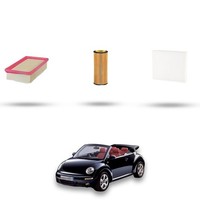 Hoffcar Set Service - 3 Filter Kompatibel Mit VW New Beetle / Cabrio 2.0 85Kw