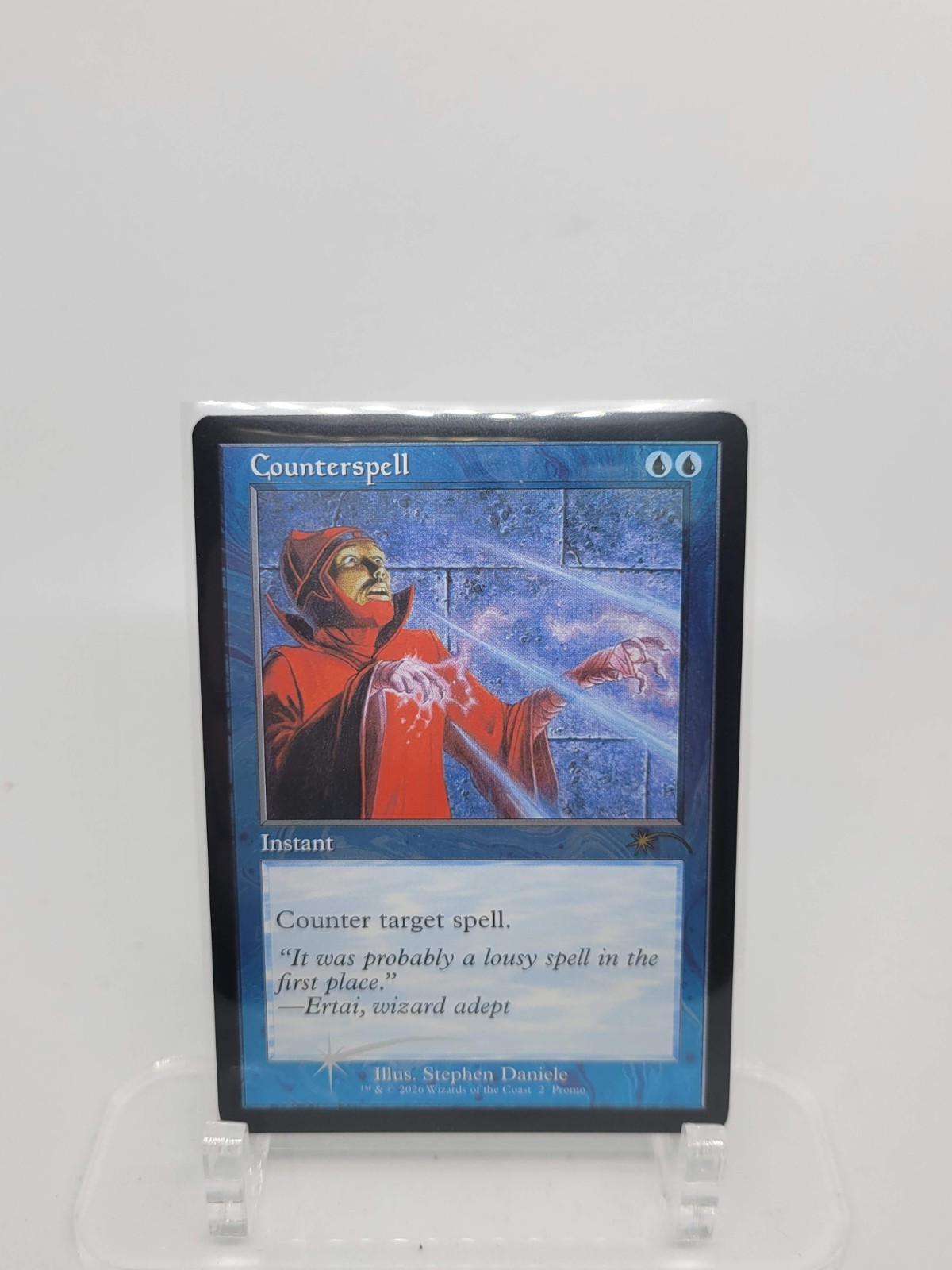 MTG Magic the Gathering Counterspell (5/6) MagicFest 2026 NM FOIL