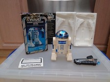Vintage 1978 Kenner Star Wars Radio Controlled R2-D2 w/ Remote & Antenna