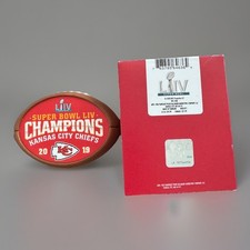 Kansas City Chiefs Super Bowl LIV Commemorative Hallmark Ornament New