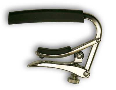 Shubb C3 Standard 12-saitige Gitarre oder breiter Griffbrett Capo - poliertes Nickel