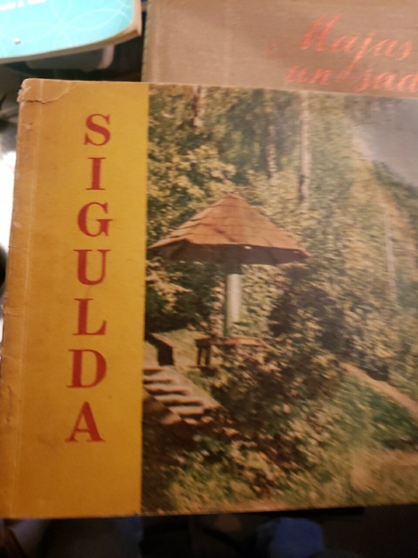 SIGULDA TRAVEL BOOK  ?? HISTORY 1958  BX719