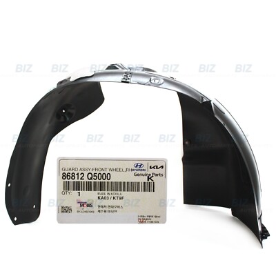Genuine Front Fender Liner RIGHT Passenger for 2021-2025 Kia