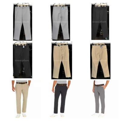 Black , Gray, Tan   Banana Republic Men's Flat Front Pants