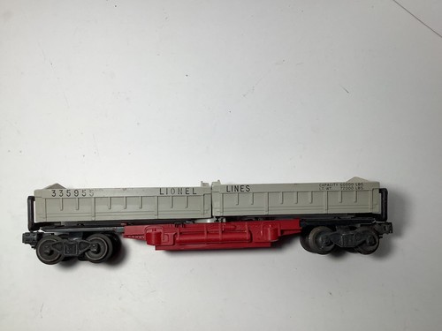 Lionel Twin-Bin Coal Dump Car #335955 In Box (repro) - Picture 2 of 9
