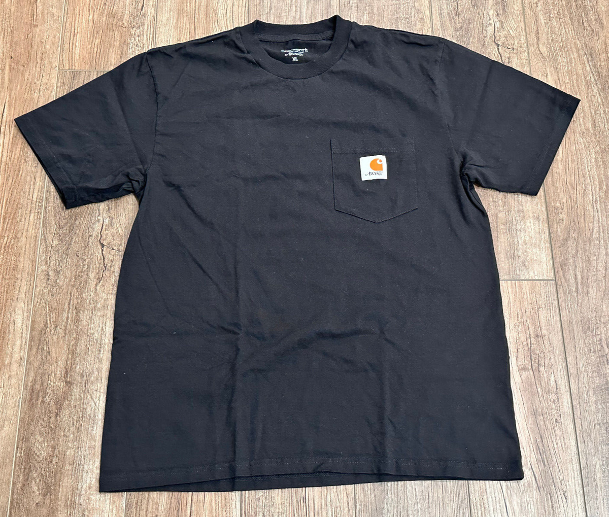 Awake NY X Carhartt WIP Pocket Tee Men's Size XL Black