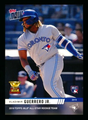2019 TOPPS NOW #RC4 VLADIMIR GUERRERO JR. RC LOGO & ROOKIE CUP ALL