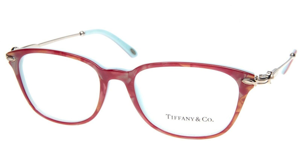 TIFFANY CO eyeglasses 2096-H 8184 Tiffany Blue Red