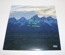 KANYE WEST SIGNED YE ALBUM VINYL LP 2018 w/COA YEEZUS YEEZY KIDS SEE GHOSTS