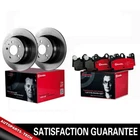 Rear Brembo Brake Rotors & Ceramic Brake Pads Set Set For Honda Accord 2013-2017