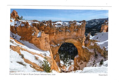 AK Ansichtskarte Bryce Natural Bridge im Bryce Canyon National Park / Utah USA