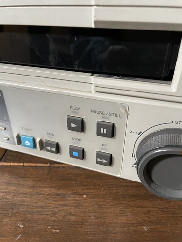 JVC Video Cassette Player BR-S500U Bad Drum needs repair - 第 6/9 張圖片