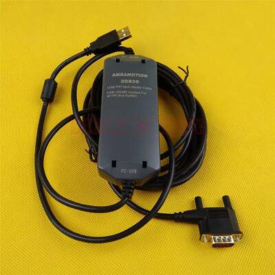 6ES7901-3DB30-0XA0 Multi-Master Siemens USB-PPI DB9 90° Programming ...