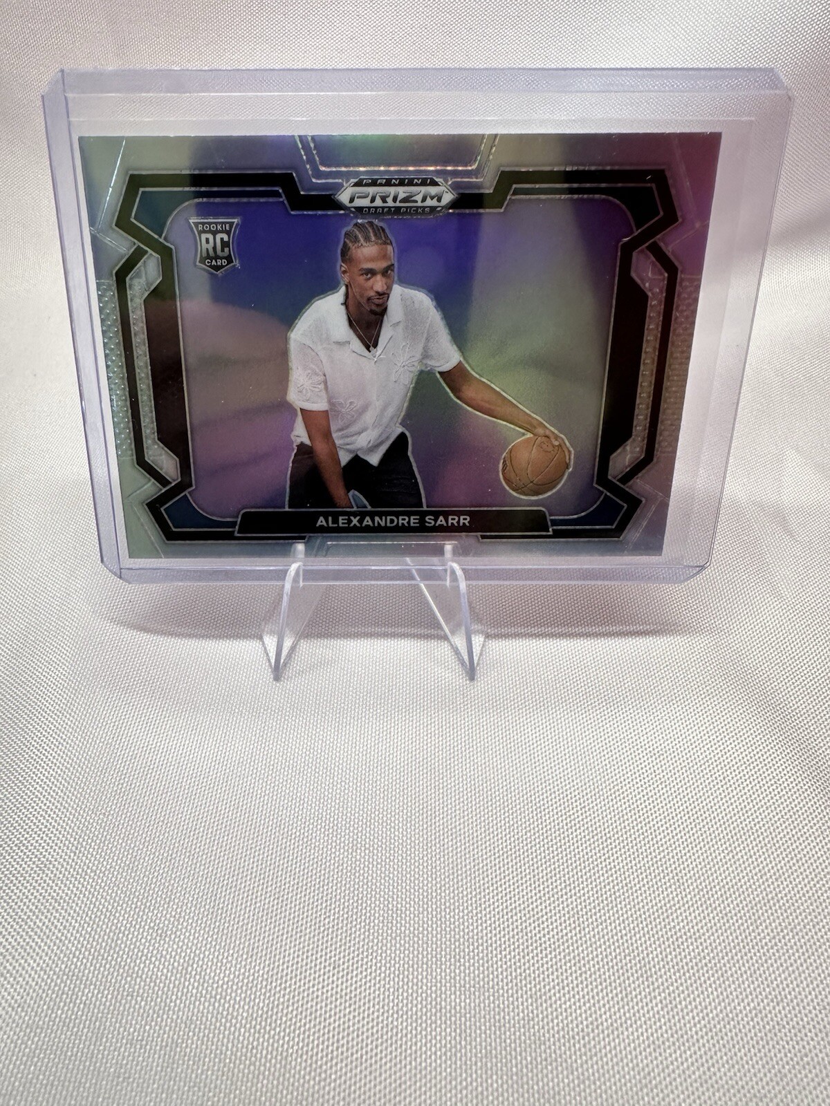 Alexandre Sarr 2024 Panini Prizm Draft Picks Variation #52 Silver Prizms