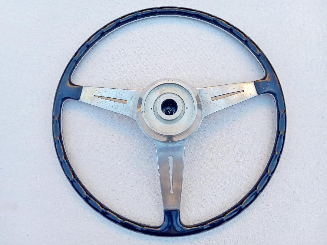 Maserati Original Vintage Sebring/3500GTI Steering Wheel & Original Horn Button!