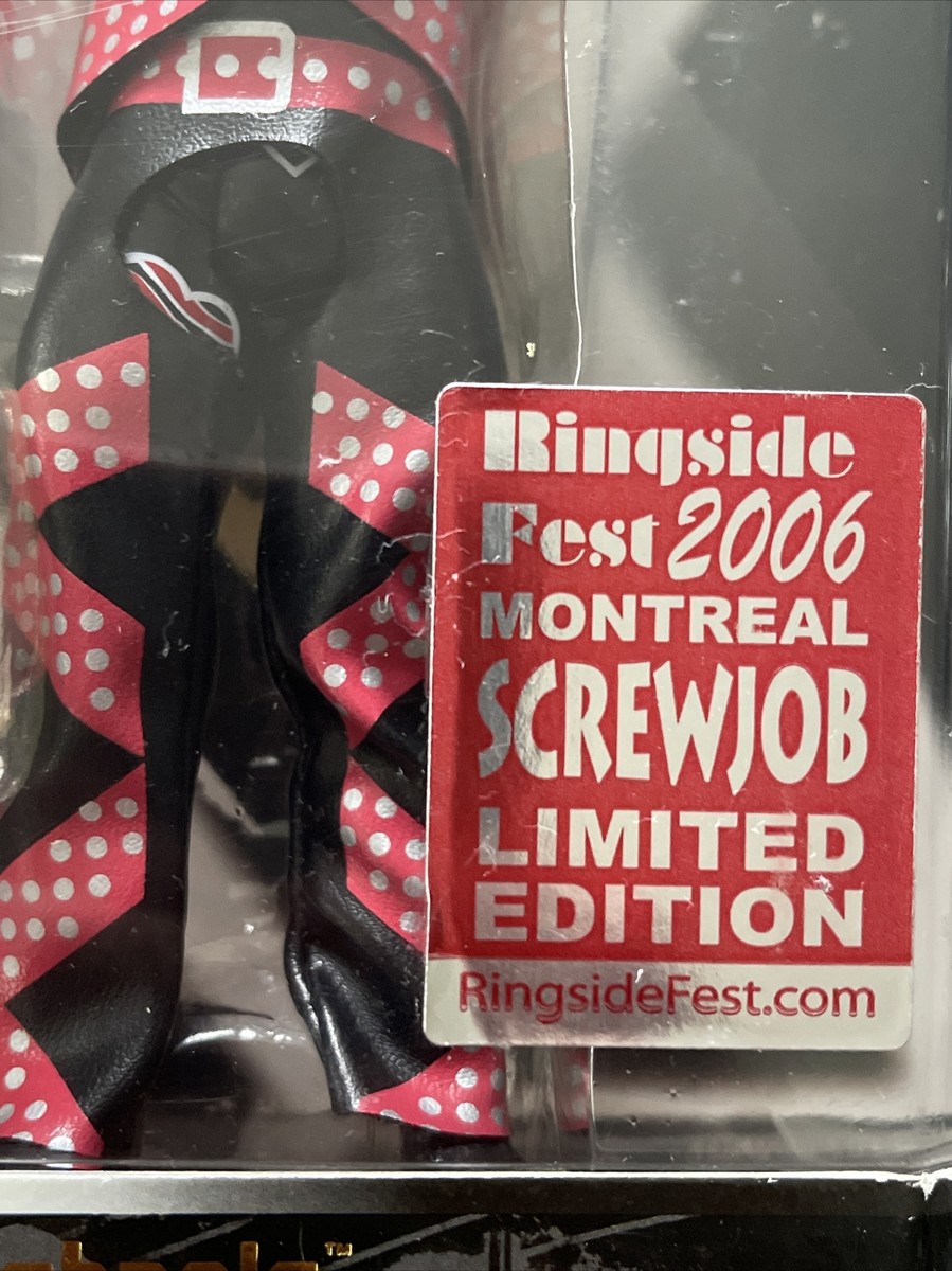 ディズニー、バイナルメーション(プロレス) WWE Classic Superstars Montreal Screwjob Bret Hart & Shawn