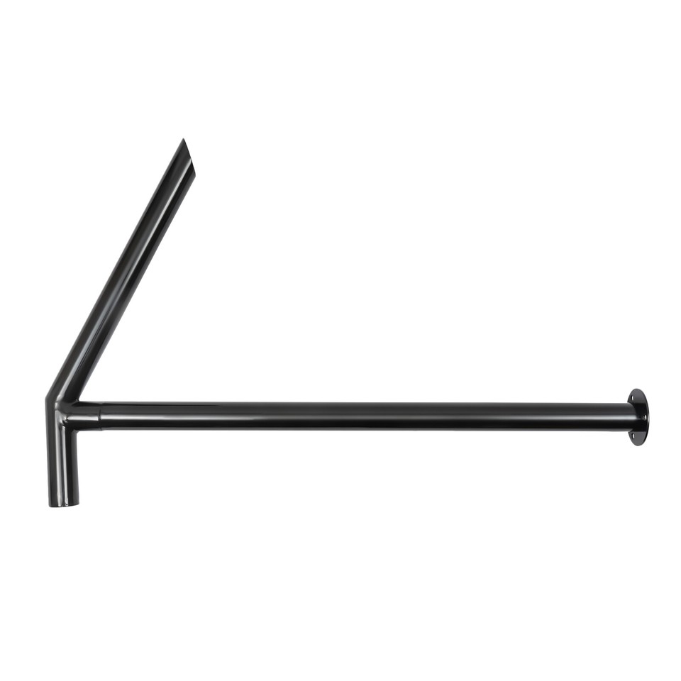 Outdoor Stair Railing Step Handrail Metal Rail For 2 to 3 Steps Grab ...