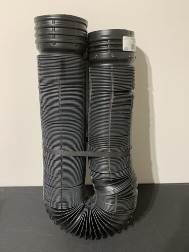 FLEX Drain 4 In. X 12 Ft. Black Copolymer Perforated Drain Pipe - Picture 1 of 4