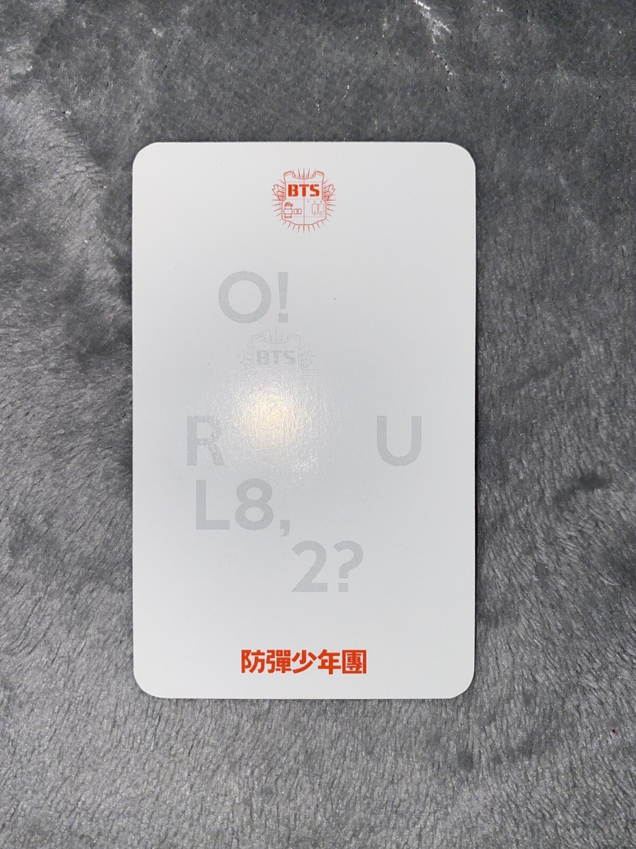 BTS Official O!RUL8,2? Group Photocard | eBay