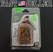 Googan Squad Fishing Baits THICC FLIPPING JIG - Cowboy Craw 1/2oz, 5/0 Hook Size