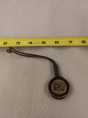 Vintage SAK Purse Tag Keychain Key Ring Chain Hangtag Fob *QQ54