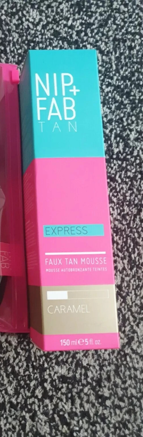 Nip+ Fab Tan  Faux Tan Mousse Caramel 150ml