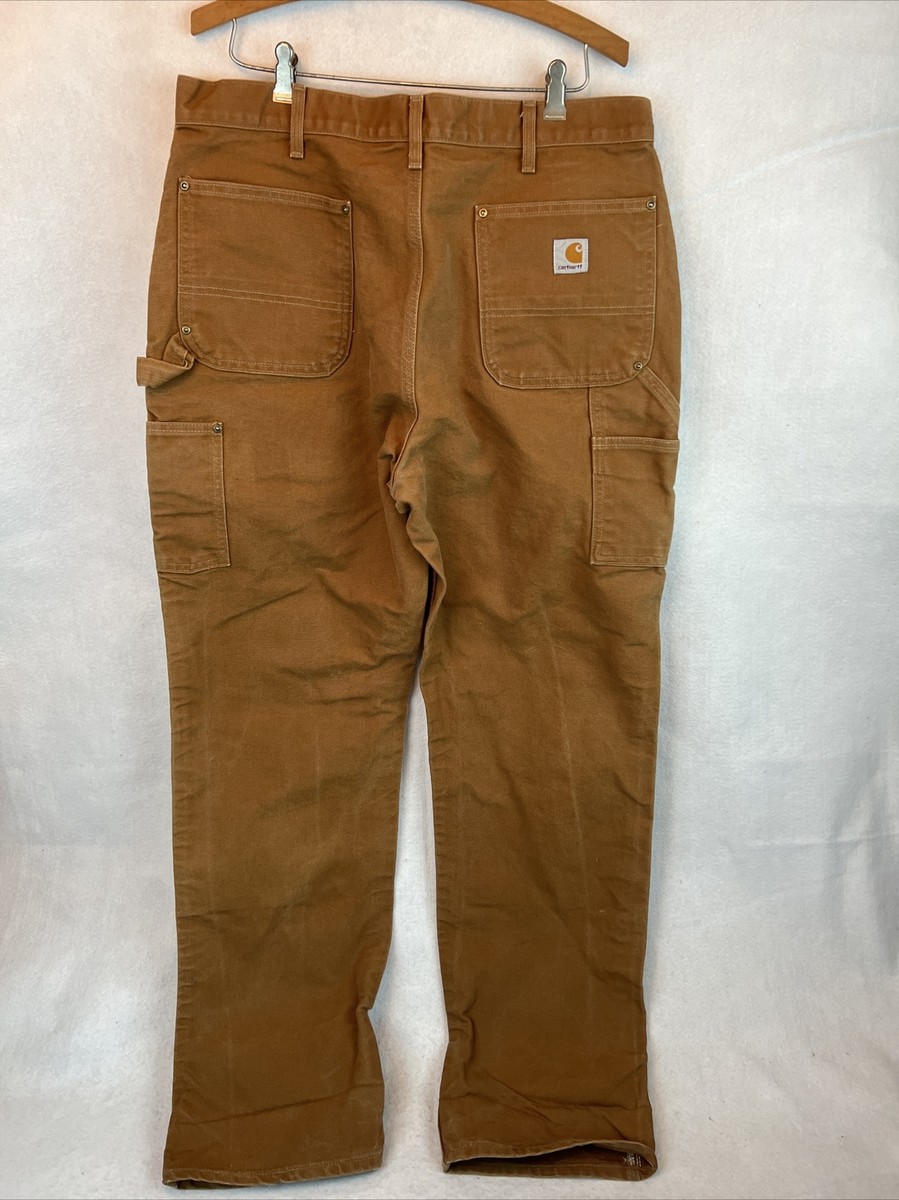 パンツ carhartt double knee size 30 Carhartt Men's Utility Double-Knee Pant - Hickory
