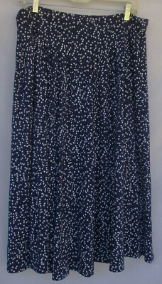 Vintage Katies Gathered Stretch Waist Skirt Made In Australia Size 12