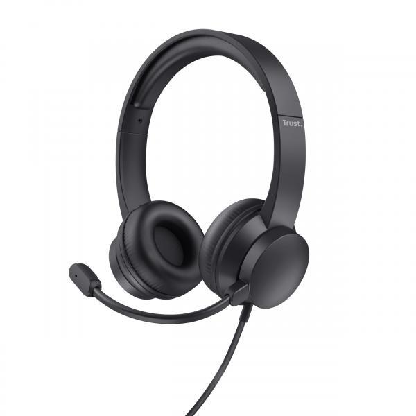 Trust Computer HS-150 ANALOGUE PC HEADSET BROWN BAG