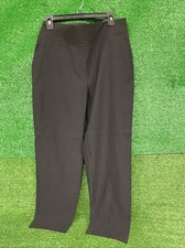 Nine West Black Streatchy Work Pants Size Med