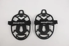 Snow Trax Adjustable Straps Ice Cleats Black Size Small Medium S/M, Very Good