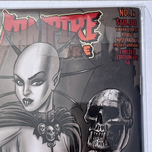 Vampire Macabre: Nosferatu Special #1N Frank Forte METAL Signed By Frank Forte - Picture 3 of 17