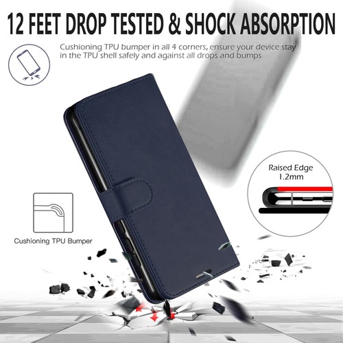Pour iPhone 11 Coque Téléphone/11 Pro Max Housse Support Portefeuille Antichoc + Verre Trempé - Photo 21 sur 48