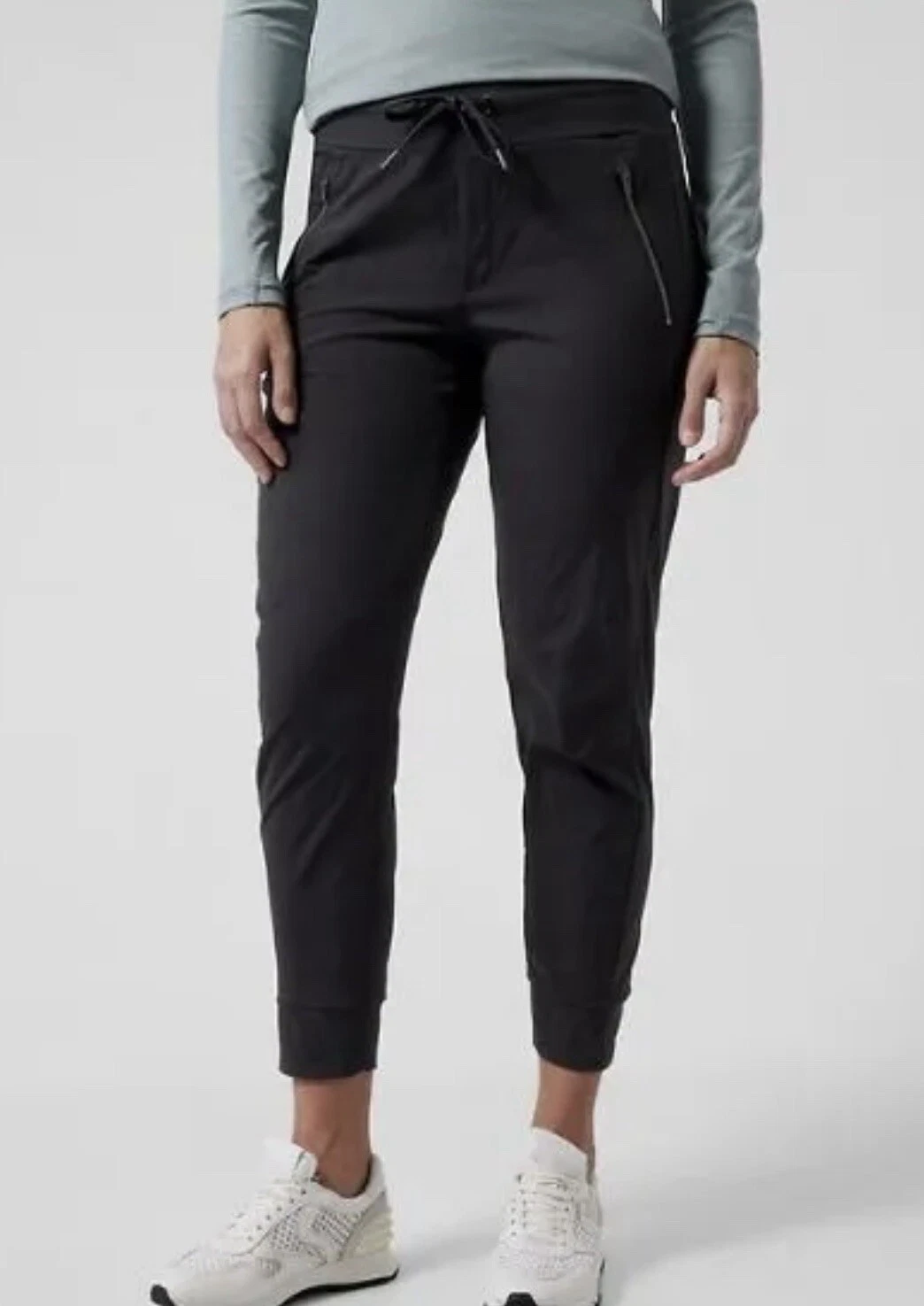 Athleta Trekkie North Jogger Pants Size 6 Black