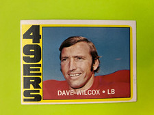 1972 Topps #69 Dave Wilcox San Francisco 49er's Ex