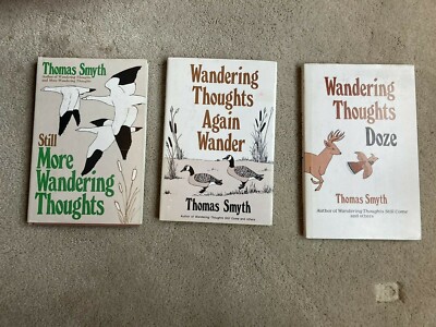 Wandering Thoughts, 3 1st Ed Thomas Smyth Books Of Poetry. 2 Signed By Author.