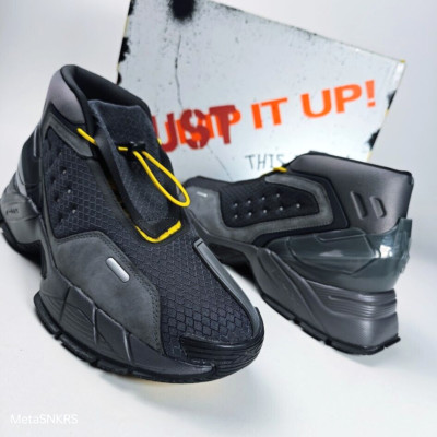 Reebok Ecto Boot Mens US 9 W 10.5 Ghostbusters Grey Yellow DMX Comfort Retro New