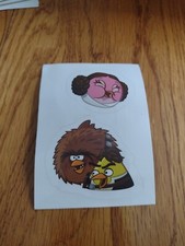 Angry Birds Star Wars Dog Tag STICKER 4. Q6