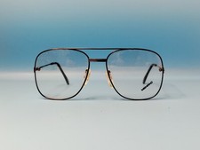 VINTAGE 80S NOS MENRAD PILOT EYEGLASSES FRAME MADE IN GERMANY 58/18 941