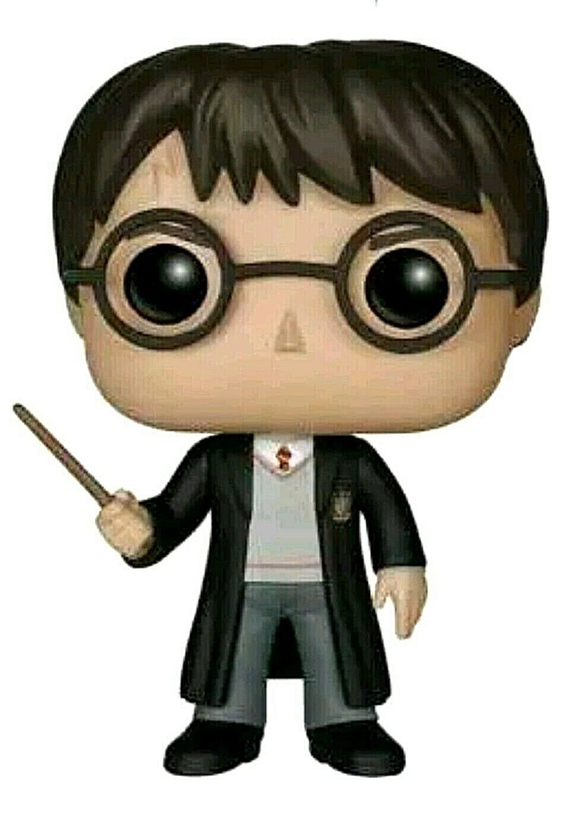FUNKO POP HARRY POTTER WITH WIZARD WAND VINYL FIGURE #01 - NEW | eBay