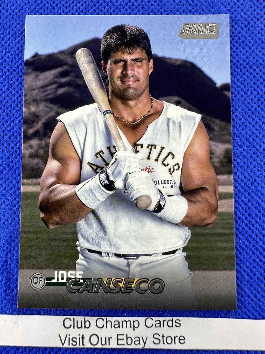 2023 #124 Jose Canseco Topps Stadium Club Baseball Athletics | eBay